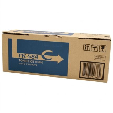 GENUINE KYOCERA TK584 CYAN TONER
