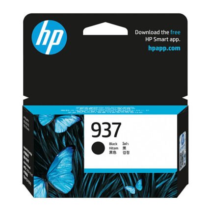 GENUINE HP #937 BLACK INK 4S6W5NA