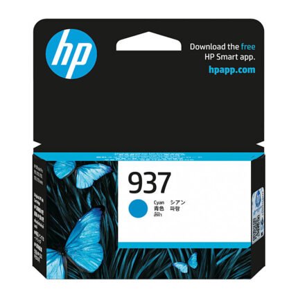 GENUINE HP #937 CYAN INK 4S6W2NA