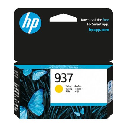 GENUINE HP #937 YELLOW INK 4S6W4NA