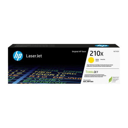 GENUINE HP #210X YELLOW TONER W2102X