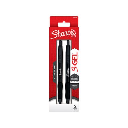 SHARPIE RET 0.7 MT BLK PK2 BX6