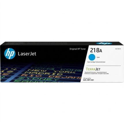 GENUINE HP #218A CYAN TONER W2181A