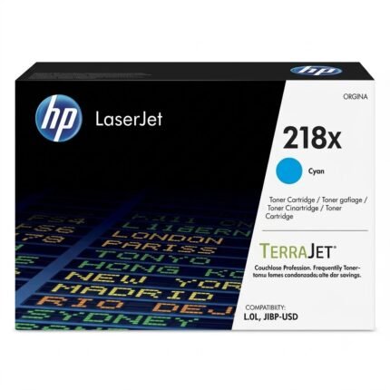 GENUINE HP #218X CYAN TONER W2181X